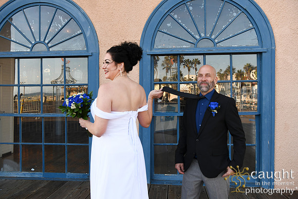 019 Martinelli Wedding at Santa Monica Pier