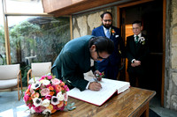 125 Castellon Wedding at Wayfarers Chapel and Long Beach Museum of Art