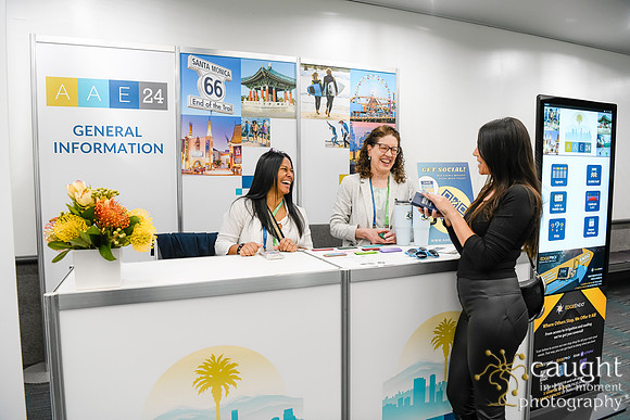 052 AAE 2024 in Los Angeles - Registration & Signage