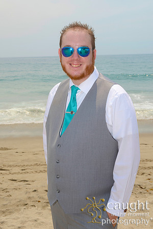 016 Wood Beach Wedding Point Dume Mailbu
