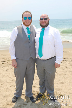 006 Wood Beach Wedding Point Dume Mailbu