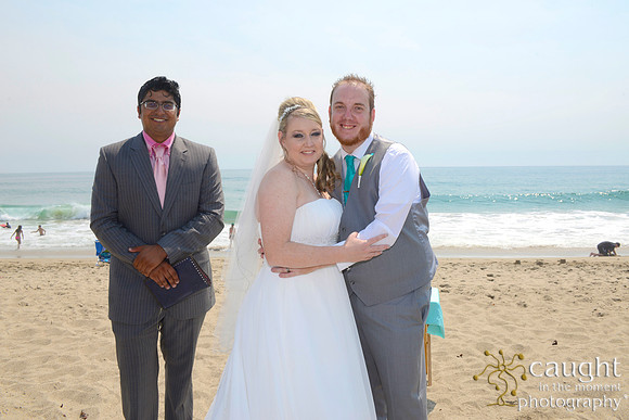 070 Wood Beach Wedding Point Dume Mailbu