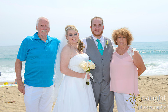 073 Wood Beach Wedding Point Dume Mailbu