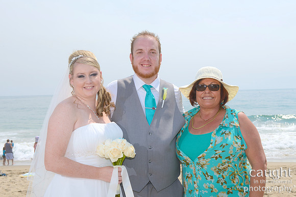 080 Wood Beach Wedding Point Dume Mailbu