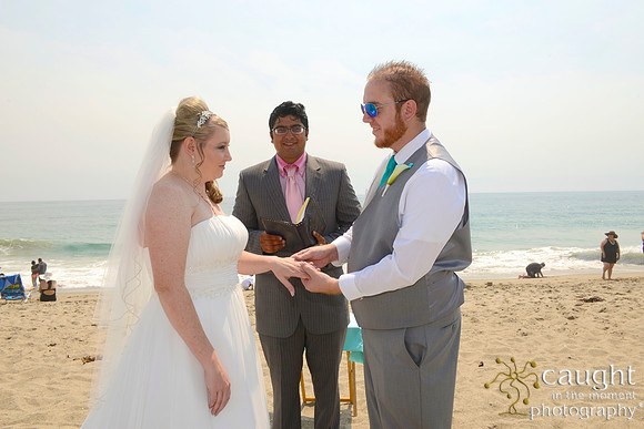 066 Wood Beach Wedding Point Dume Mailbu