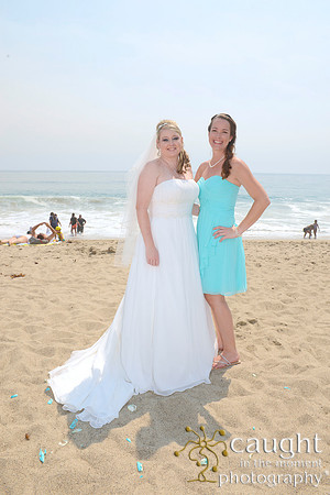 087 Wood Beach Wedding Point Dume Mailbu