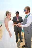 067 Wood Beach Wedding Point Dume Mailbu