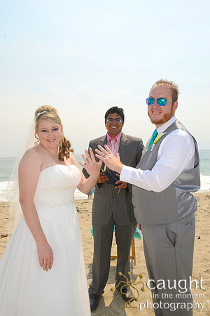 068 Wood Beach Wedding Point Dume Mailbu