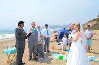045 Wood Beach Wedding Point Dume Mailbu
