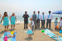 036 Wood Beach Wedding Point Dume Mailbu