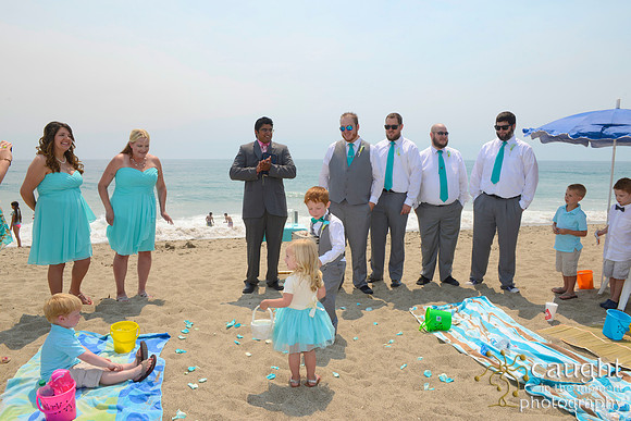 036 Wood Beach Wedding Point Dume Mailbu