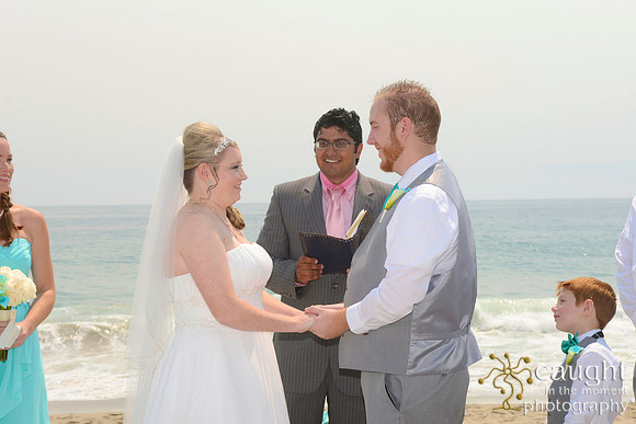 058 Wood Beach Wedding Point Dume Mailbu