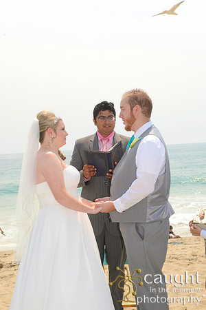 048 Wood Beach Wedding Point Dume Mailbu