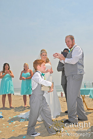 054 Wood Beach Wedding Point Dume Mailbu