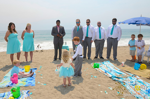 034 Wood Beach Wedding Point Dume Mailbu
