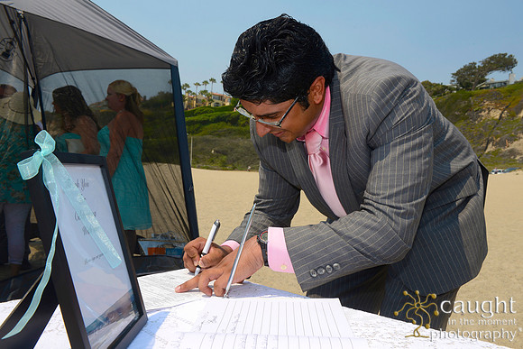 027 Wood Beach Wedding Point Dume Mailbu