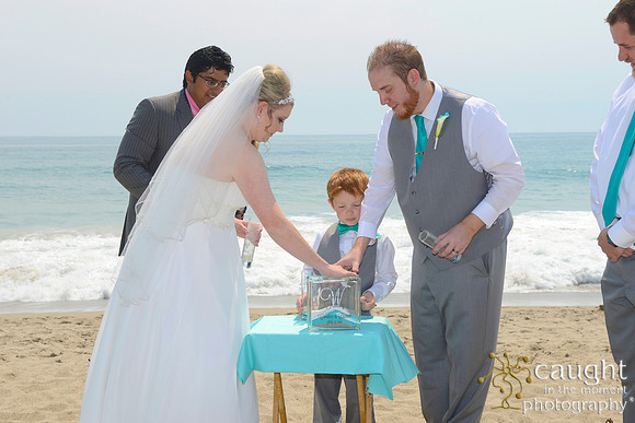 061 Wood Beach Wedding Point Dume Mailbu