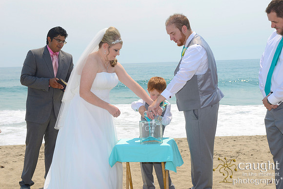 060 Wood Beach Wedding Point Dume Mailbu