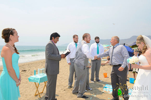 046 Wood Beach Wedding Point Dume Mailbu
