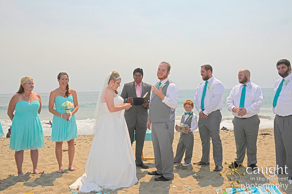 057 Wood Beach Wedding Point Dume Mailbu