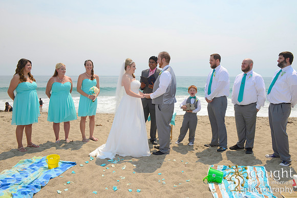 051 Wood Beach Wedding Point Dume Mailbu