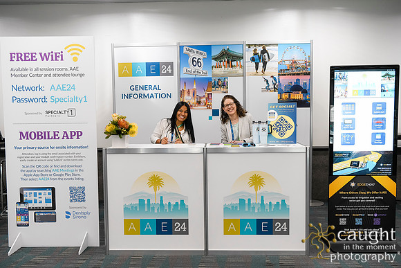 049 AAE 2024 in Los Angeles - Registration & Signage