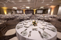 005 Long Beach Marriott Downtown Bixby Ballroom in Winter White