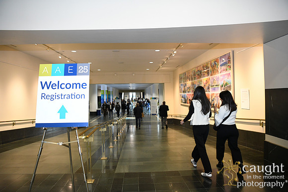 002 AAE 2025 in Boston - Registration & Signage