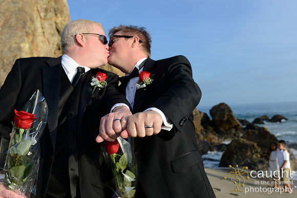 082 Brewer-Wilson Romantic Beach Wedding in Malibu