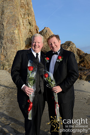 076 Brewer-Wilson Romantic Beach Wedding in Malibu