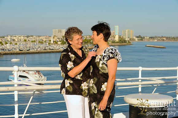 Dematteis Smith Wedding aboard the Queen Mary 2