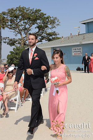 083 Valvatne Romantic Beach Wedding in Long Beach