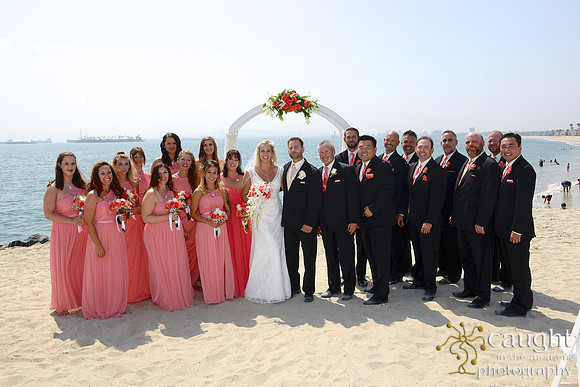 146 Valvatne Romantic Beach Wedding in Long Beach
