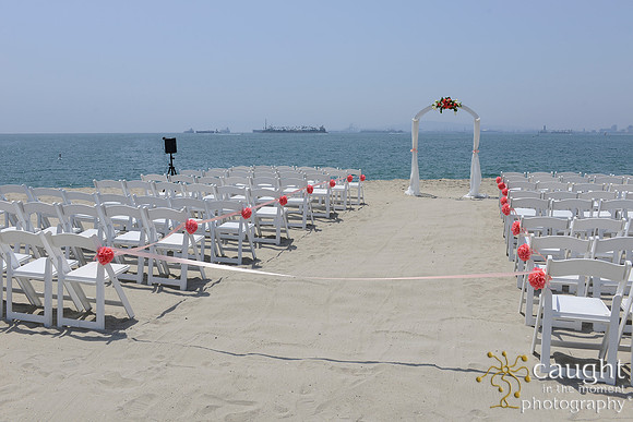 002 Valvatne Romantic Beach Wedding in Long Beach