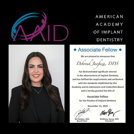 12x12 Black AAID AF 2025 Deborah Janfaza, DDS RE Studio