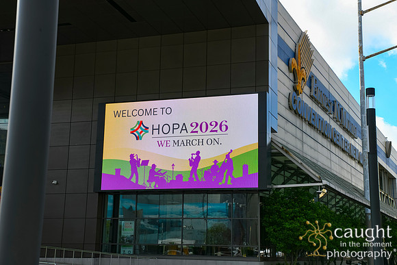 025 HOPA 2026 - Registration & Signage