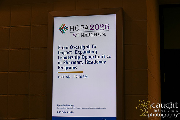 257 HOPA 2026 - Sessions