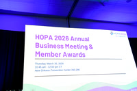 Member Awards & Business Meeting