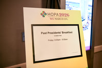 Past Presidents Breakfast