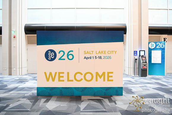 093 AAE26 in Salt Lake City - Registration & Signage