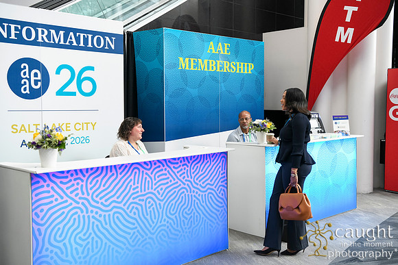 124 AAE26 in Salt Lake City - Registration & Signage