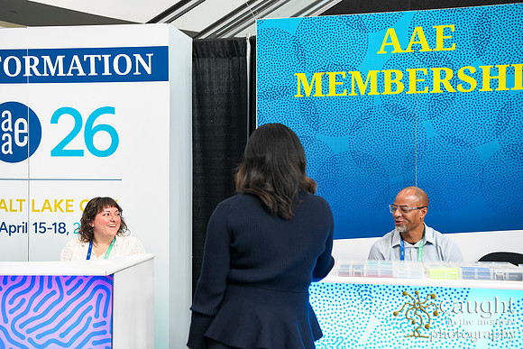 128 AAE26 in Salt Lake City - Registration & Signage