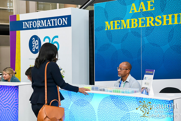 133 AAE26 in Salt Lake City - Registration & Signage