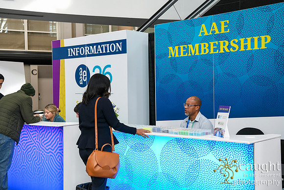 134 AAE26 in Salt Lake City - Registration & Signage