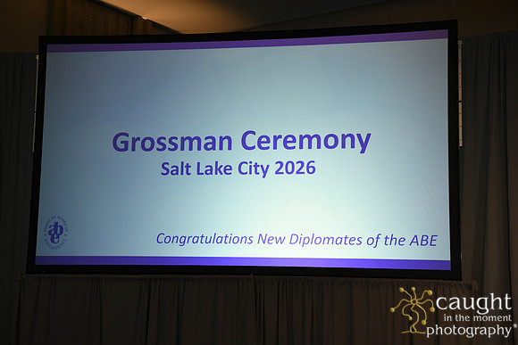1487 AAE26 in Salt Lake City - Grossman Ceremony