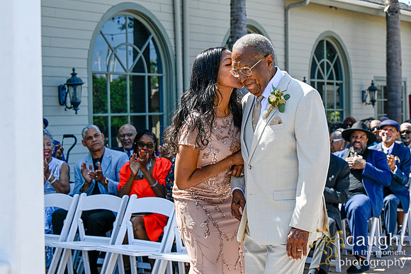 127 Wood 50th Wedding Anniversary Celebration at The Reef in Long Beach