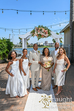 256 Wood 50th Wedding Anniversary Celebration at The Reef in Long Beach