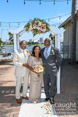 261 Wood 50th Wedding Anniversary Celebration at The Reef in Long Beach
