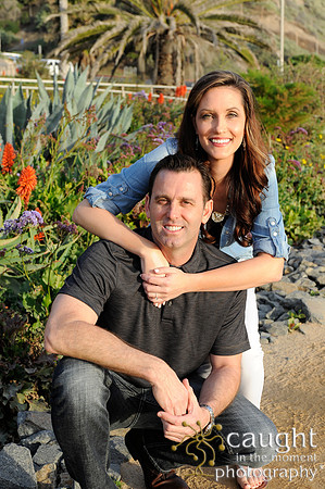 017 Jackie and Sean beach engagement photos in San Clemente
