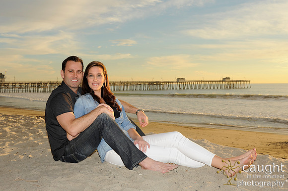 062 Jackie and Sean beach engagement photos in San Clemente